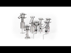 Válvula de parte inferior de tanque aberta interna pneumática de DONJOY com conexão da braçadeira