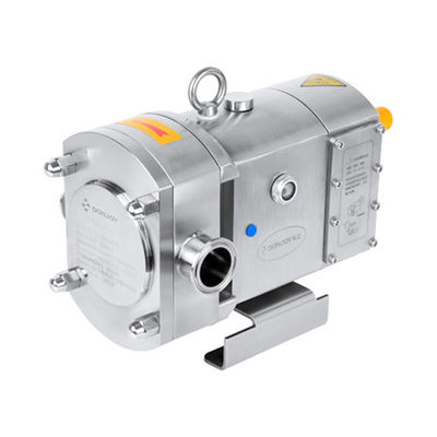 Horizontal Rotary Lobe Pump with 2" Clamped Connection 380V / 50HZ and 3A Certified for Sanitary Applications