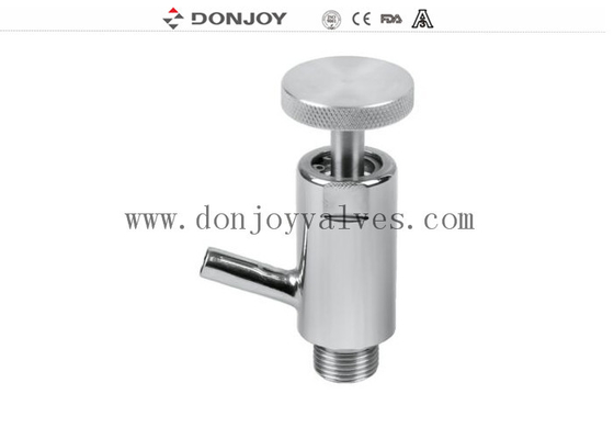 Manual Sanitary Thread Handwheel Sampling Valve For Pharmacy