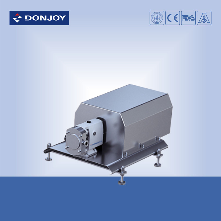 Donjoy TUL-25 bomba de lóbulo do rotor horizontal com rotores borboleta e vedação de sinal