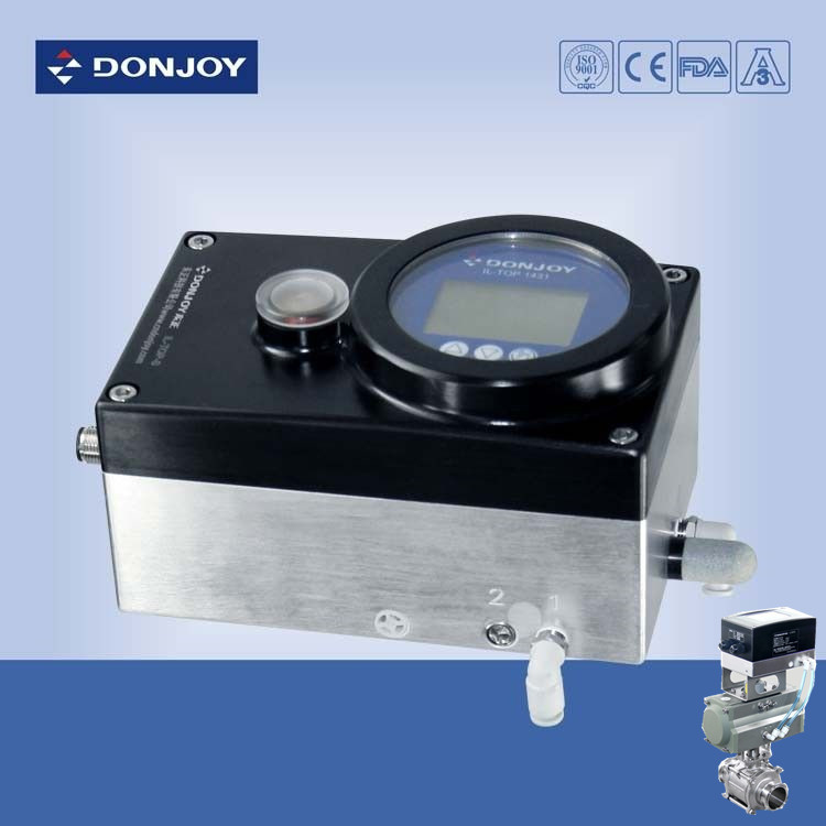 Positioner 0 da válvula pneumática/4-20mA, controlador da IL-parte superior-s, controlador de alumínio do atuador
