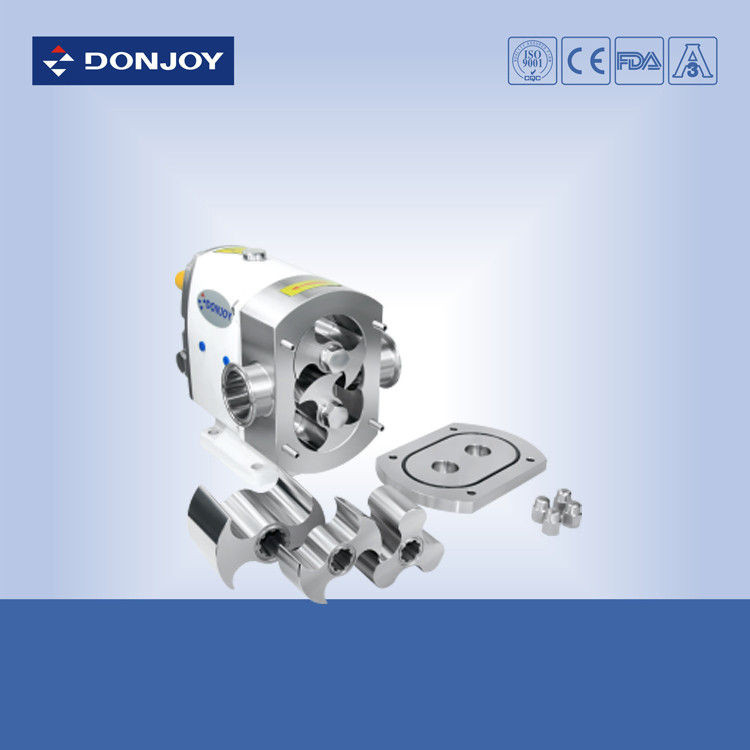 Donjoy TUL-25 bomba de lóbulo do rotor horizontal com rotores borboleta e vedação de sinal