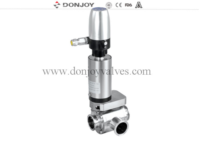 DONJOY Sanitária 3 Way L Tipo de válvulas borboleta com ILTOP21A31