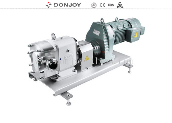 Donjoy TUL-25 bomba de lóbulo do rotor horizontal com rotores borboleta e vedação de sinal