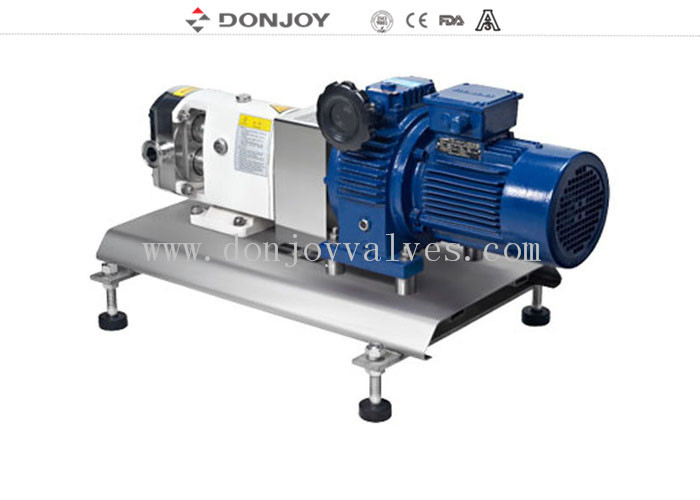 Donjoy TUL-25 bomba de lóbulo do rotor horizontal com rotores borboleta e vedação de sinal
