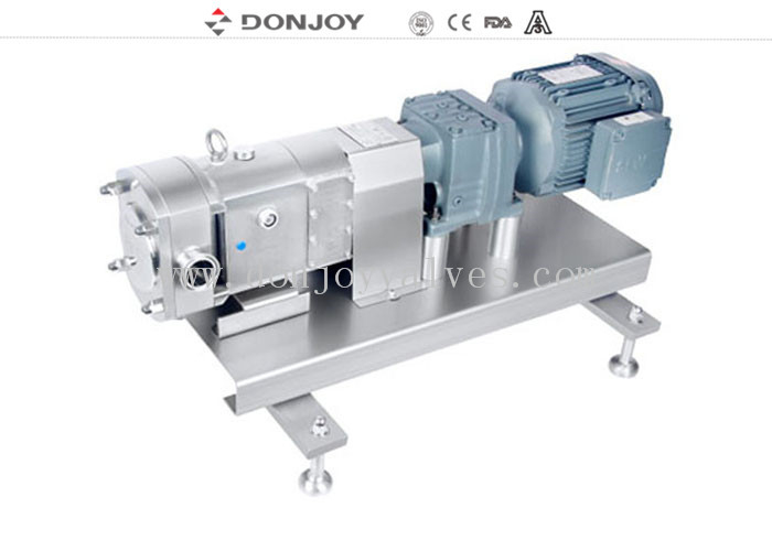 Donjoy TUL-25 bomba de lóbulo do rotor horizontal com rotores borboleta e vedação de sinal