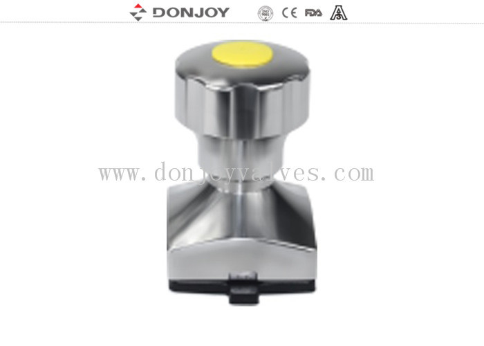 316L Mini Tipo 3 Direcção Sanitária Diafragma válvula tipo L com tri-clamp End