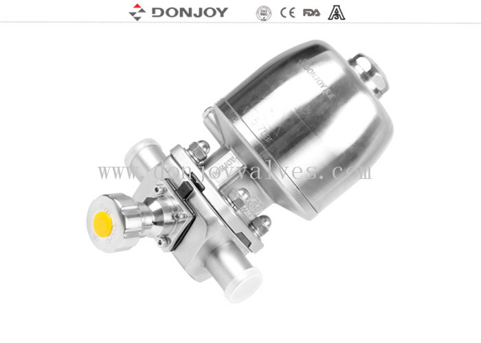 Tipo diafragma sanitário do multiport do inox de M-53 com porto 3 a válvula de controle e 5 com 3A e certificado de FDA