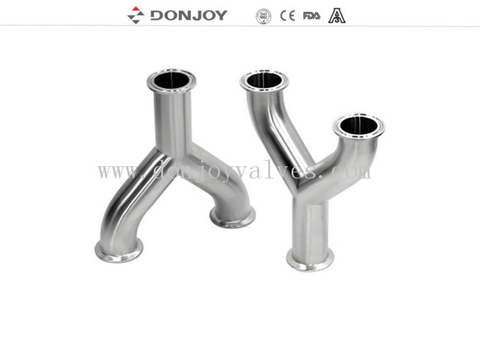 T igual longo Matt dos encaixes sanitários de aço inoxidável do produto comestível lustrado para AS1528 para a soldadura automática