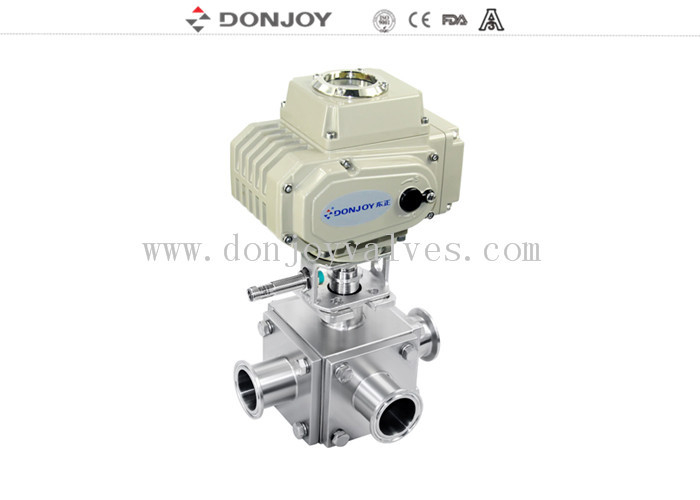 SS316L Actuador Elétrico L Port 1.5