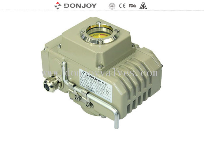 Atuador elétrico de ligar/desligar do interruptor trifásico inteligente preciso da fase monofásica do Positioner da válvula