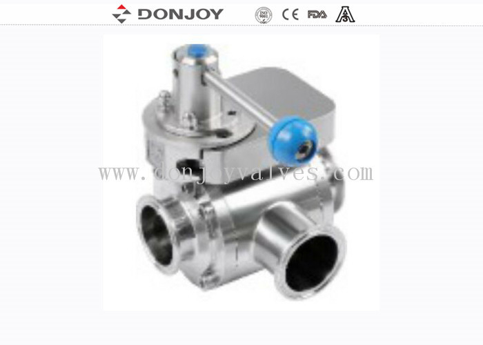 DONJOY Sanitária 3 Way L Tipo de válvulas borboleta com ILTOP21A31