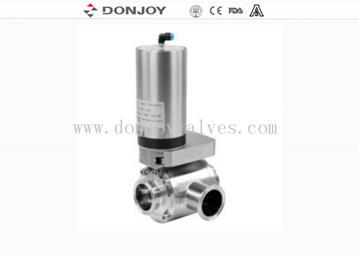 DONJOY Sanitária 3 Way L Tipo de válvulas borboleta com ILTOP21A31