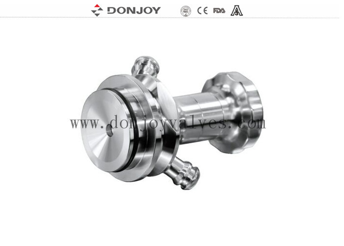 tipo de preparação de amostras asséptico de aço inoxidável do retorno da válvula de 316l Donjoy