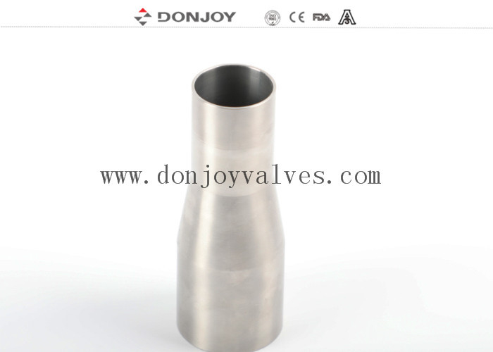 DT- 4.13 Redutor concêntrico de solda BPE com 1,65 mm para medicina industrial