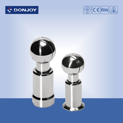 1/2" - 2.5" Welded Rotating Tank Spray Balls Mirror / Matte Polished