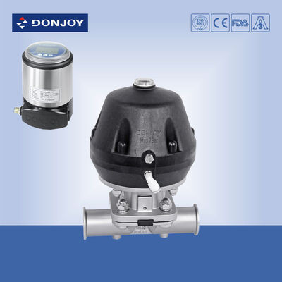 SS 316L Direct Way Clamp Pnuematic Sanitary Diaphragm Valve