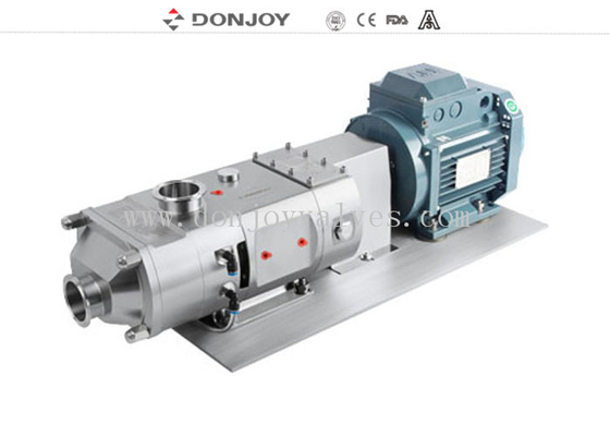 Bomba de alta pureza CIP de partículas grandes reversíveis de duas direcções/bomba de parafuso com motor direto