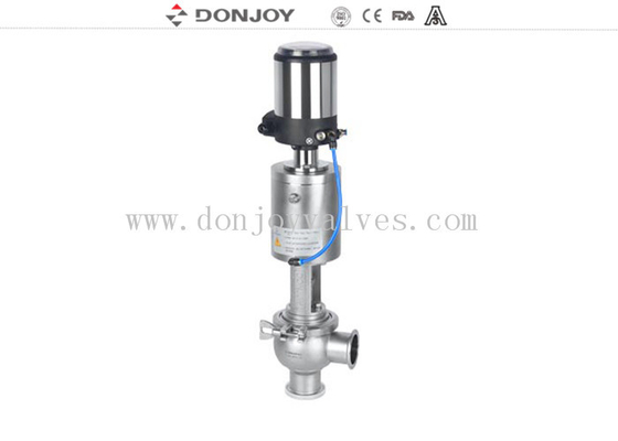 1' - 6' 316L 304 válvula pneumática de reversão de assento de um só assento com C-TOP