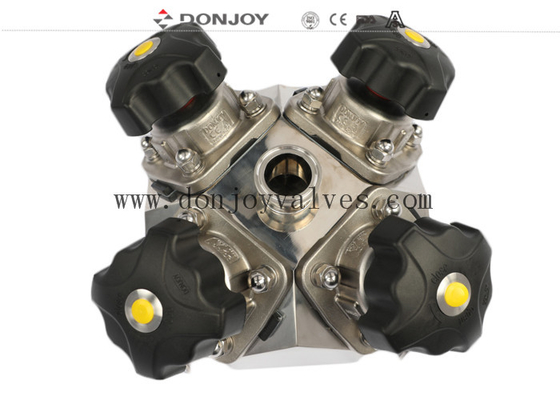 válvula de diafragma do phamacy de 316L DONJOY Multiport com tipo 54A
